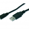 USB 2.0 összekötő kábel A/micro B 1m Microtech