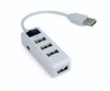 USB Hub Gembird UHB-U2P4-21 USB 2.0 4-port hub with switch fehér