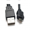 USB 2.0 összekötő kábel A/micro B 1,8m Noname