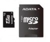 A-Data 16GB microSDHC Class 4 + adapterrel - Memóriakártya