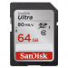 USB Ram Drive Sandisk 64GB SDXC Ultra CL10 UHS-I - 139768