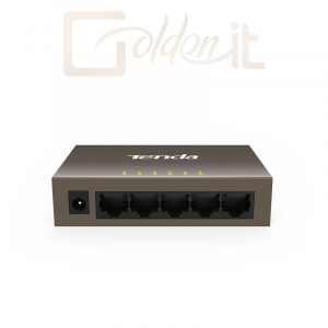 Hálózati eszközök Tenda TEF1005D 5-port 10/100M Ethernet Desktop Switch Desktop & Wall-mounting Design steel case - TEF1005D