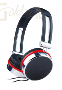 Fejhallgatók, mikrofonok Gembird MHS-903 Headset Black/Red - MHS-903