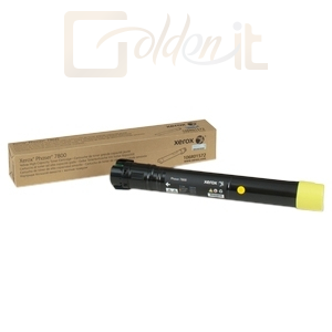 Nyomtató - Tintapatron Xerox Yellow High Capacity Toner Cartridge, Phaser 7800, 17.200 oldal - 106R01572