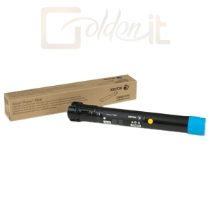 Nyomtató - Tintapatron Xerox Cyan High Capacity Toner Cartridge, Phaser 7800, 17.200 oldal - 106R01570