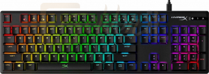 Billentyűzet Kingston HyperX Alloy Origins RGB HX Aqua Mechanical Gaming Keyboard Black US - HX-KB6AQX-US