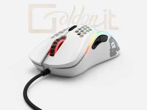 Egér Glorious Model D Gaming Race RGB Matte White - GD-WHITE