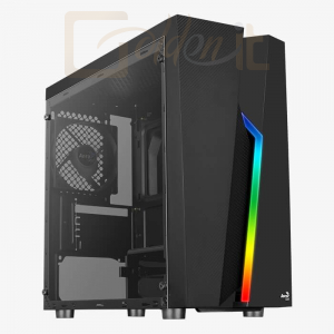 Ház Aerocool Bolt Mini Tempered Glass RGB Black - ACCS-PV20013.11