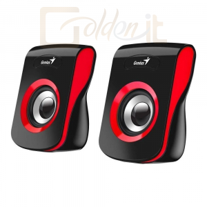 Hangfal Genius SP-Q180 Speaker Black/Red - 31730026401