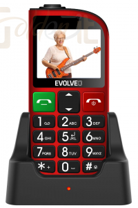 Mobil készülékek Evolveo EasyPhone EP-800 FD Red - SGM EP-800-FMR