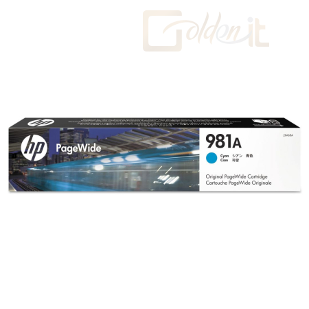 Nyomtató - Tintapatron HP 981A Cyan toner - J3M68A