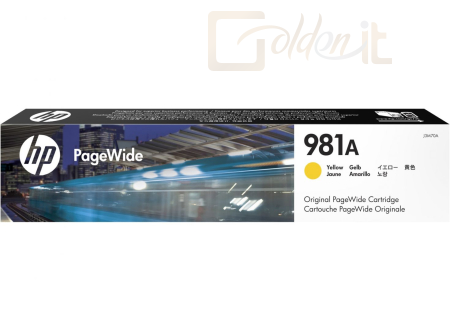 Nyomtató - Tintapatron HP 981A Yellow toner - J3M70A