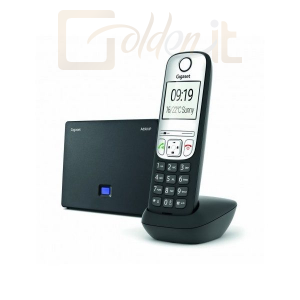 Mobil készülékek Gigaset Eco Dect A690IP Black - A690IP