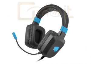 Fejhallgatók, mikrofonok FURY Raptor gaming headset Black/Blue - NFU-1584