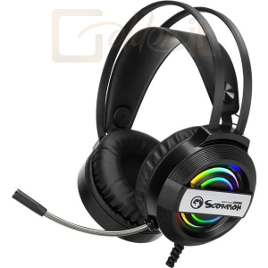 Fejhallgatók, mikrofonok Marvo HG8902 Gaming Headset Black - HG8902