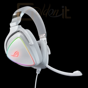 Fejhallgatók, mikrofonok Asus ROG Delta headset White - ROG DELTA WHITE