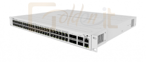 Hálózati eszközök Mikrotik CRS354-48P-4S+2Q+RM 48port GbE PoE LAN 4x10G SFP+ port 2x40G QSFP+ port Cloud Router PoE Switch - CRS354-48P-4S+2Q+RM