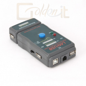 Hálózati eszközök Gembird NCT-2 Cable tester for UTP/STP/USB cables - NCT-2