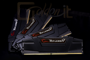 RAM G.SKILL 64GB DDR4 3200MHz Kit (4x16GB) RipjawsV Black - F4-3200C16Q-64GVK
