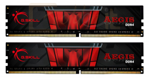 RAM G.SKILL 16GB DDR4 2666MHz Kit(2x8GB) Aegis - F4-2666C19D-16GIS