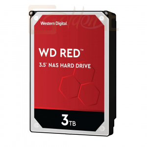Winchester (belső) Western Digital 3TB 5400rpm SATA-600 256MB Red WD30EFAX - WD30EFAX