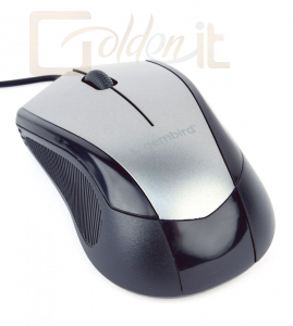 Egér Gembird MUS-3B-02-BG optical mouse Black/Space Grey - MUS-3B-02-BG