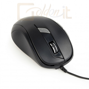Egér Gembird MUS-6B-01 optical mouse Black - MUS-6B-01