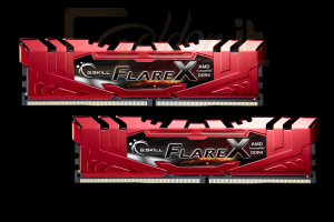 RAM G.SKILL 16GB DDR4 2400MHz Kit(2x8GB) FlareX Red AMD Ryzen Series - F4-2400C15D-16GFXR