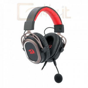 Fejhallgatók, mikrofonok Redragon Helios 7.1 Gaming Headset Black - H710