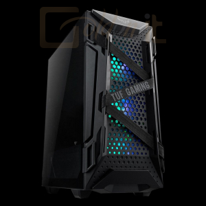 Ház Asus TUF Gaming GT3010 RGB Tempered Glass Black - 90DC0040-B49000
