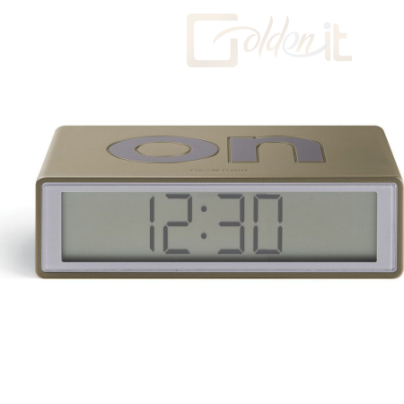 Hangfal Lexon FLIP+ TRAVEL CLOCK  -GOLD GLOSSY - LR151D9