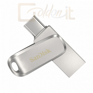 USB Ram Drive Sandisk 256GB Ultra Dual Drive Luxe USB Type-C Flash Drive Silver - SDDDC4-256G-A46/186465