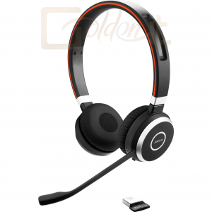 Fejhallgatók, mikrofonok Jabra Evolve 65 MS Duo Bluetooth USB Black - 6599-823-309