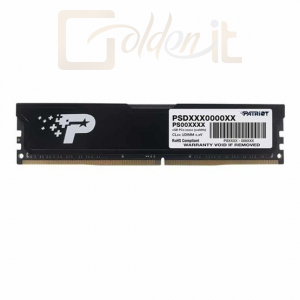 RAM - Notebook Patriot 8GB DDR4 2400MHz Signature Line SODIMM - PSD48G240081S