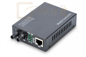 Hálózati eszközök Digitus Fast Ethernet Media Converter, Multimode - DN-82010-1