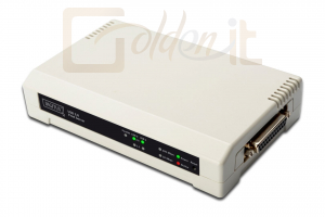 Hálózati eszközök Digitus USB & Parallel Print Server, 3-Port - DN-13006-1