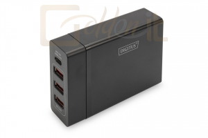 Notebook kiegészitők Digitus 4-Port USB Charger, 72W, 1xUSB-C (Power Delivery), - DA-10195