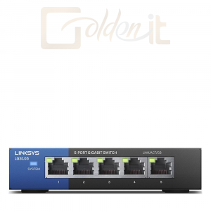 Hálózati eszközök Linksys LGS105 5-Port Business Desktop Gigabit Switch - LGS105-EU-RTL