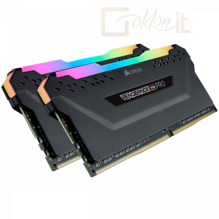 RAM Corsair 16GB DDR4 3600MHz Kit (2x8GB) Vengeance RGB Pro Black - CMW16GX4M2Z3600C18