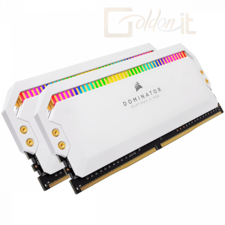 RAM Corsair 16GB DDR4 3200MHz Kit (2x8GB) Dominator Platinum RGB White - CMT16GX4M2Z3200C16W