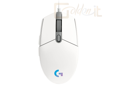 Egér Logitech G102 LightSync Gamer White - 910-005824