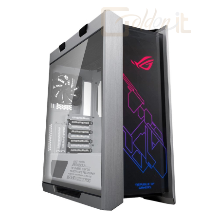 Ház Asus ROG Strix Helios Window White - 90DC0023-B39000