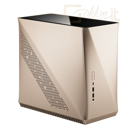 Ház Fractal Design Era ITX Window Gold - FD-CA-ERA-ITX-CHP