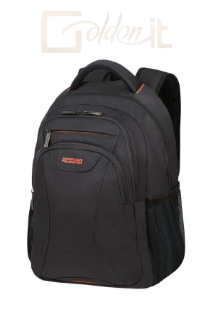 Notebook kiegészitők Samsonite AmericanTourister Laptop Backpack Black/Orange - 88529-1070