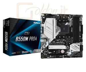 Alaplapok ASROCK B550M PRO4 - 90-MXBDK0-A0UAYZ