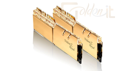 RAM G.SKILL 16GB DDR4 3600MHz Kit(2x8GB) TridentZ Royal Gold - F4-3600C17D-16GTRG