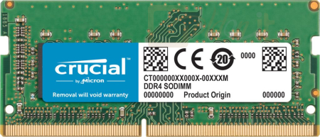 RAM - Notebook Crucial 8GB DDR4 2666MHz SODIMM - CT8G4S266M