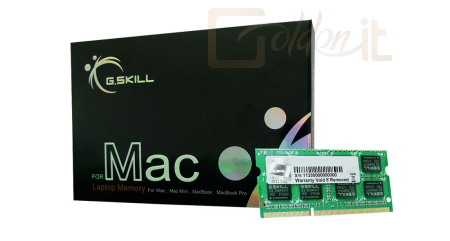 RAM - Notebook G.SKILL 8GB DDR3 1600MHz for Apple SODIMM - FA-1600C11S-8GSQ