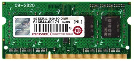 RAM - Notebook Transcend 8GB DDR4 2666MHz SODIMM - JM2666HSB-8G