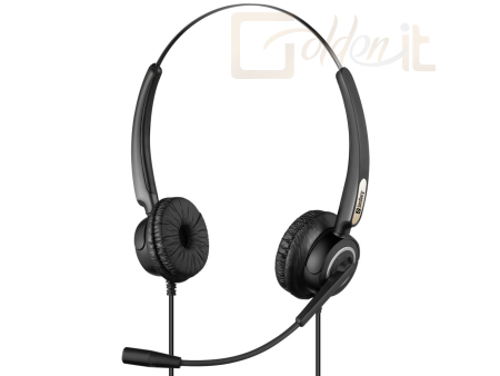 Fejhallgatók, mikrofonok Sandberg USB Office Headset Pro Stereo Black - 126-13